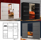 Vision 250cm Wardrobe