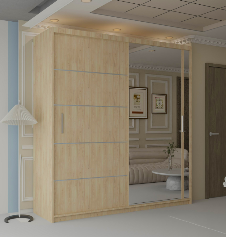 Vision New Sliding Mirror Door Wardrobe