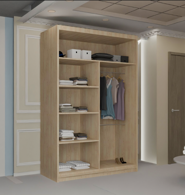 Vision New Sliding Mirror Door Wardrobe