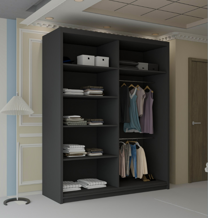 Vision New Sliding Mirror Door Wardrobe