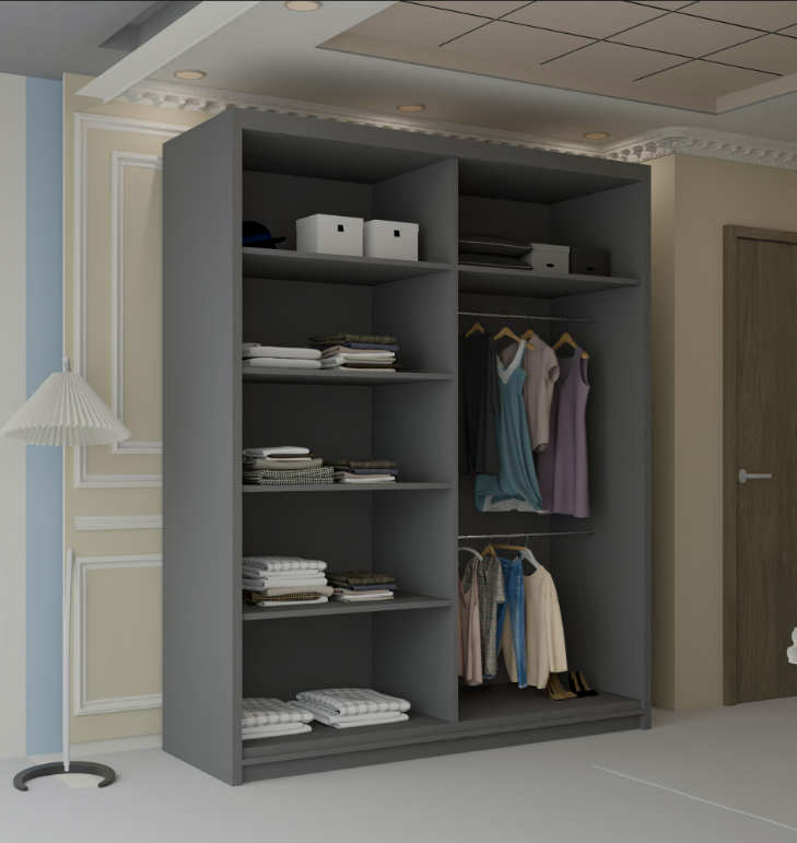 Vision New Sliding Mirror Door Wardrobe