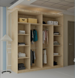 Vision New Sliding Mirror Door Wardrobe