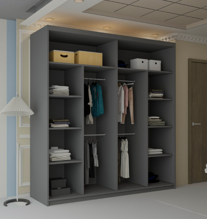 Vision New Sliding Mirror Door Wardrobe