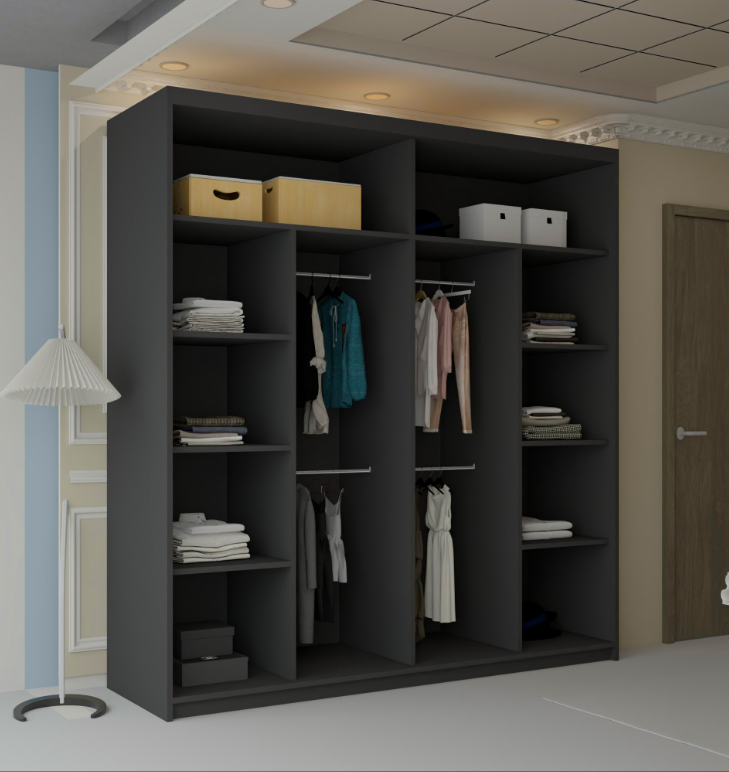 Vision New Sliding Mirror Door Wardrobe