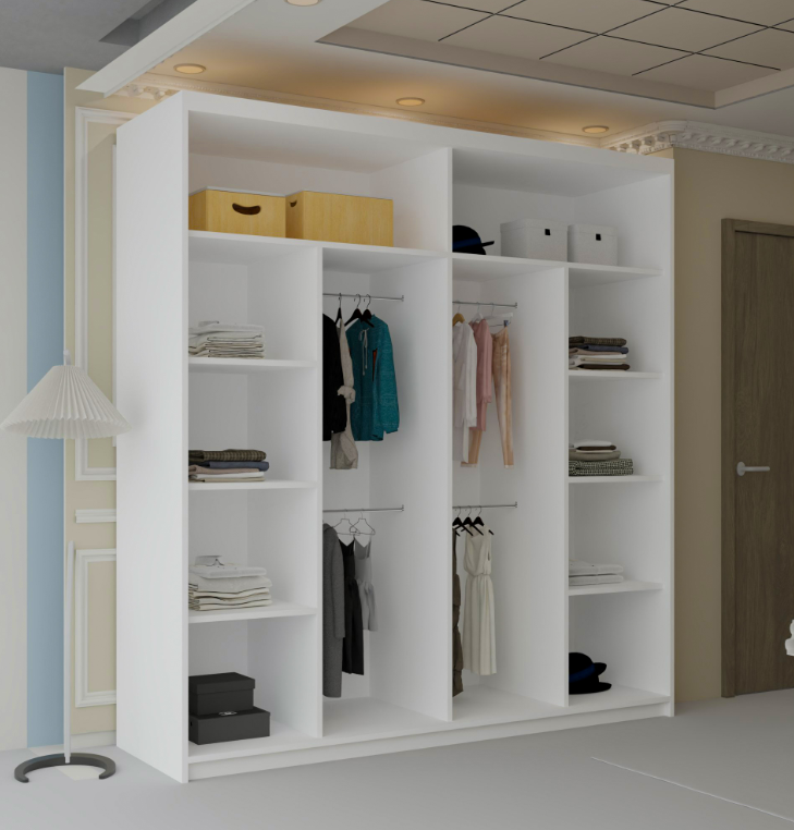 Vision New Sliding Mirror Door Wardrobe