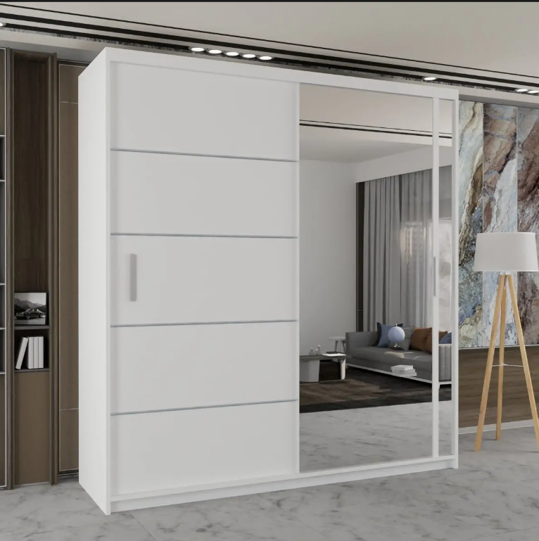 Vision New Sliding Mirror Door Wardrobe
